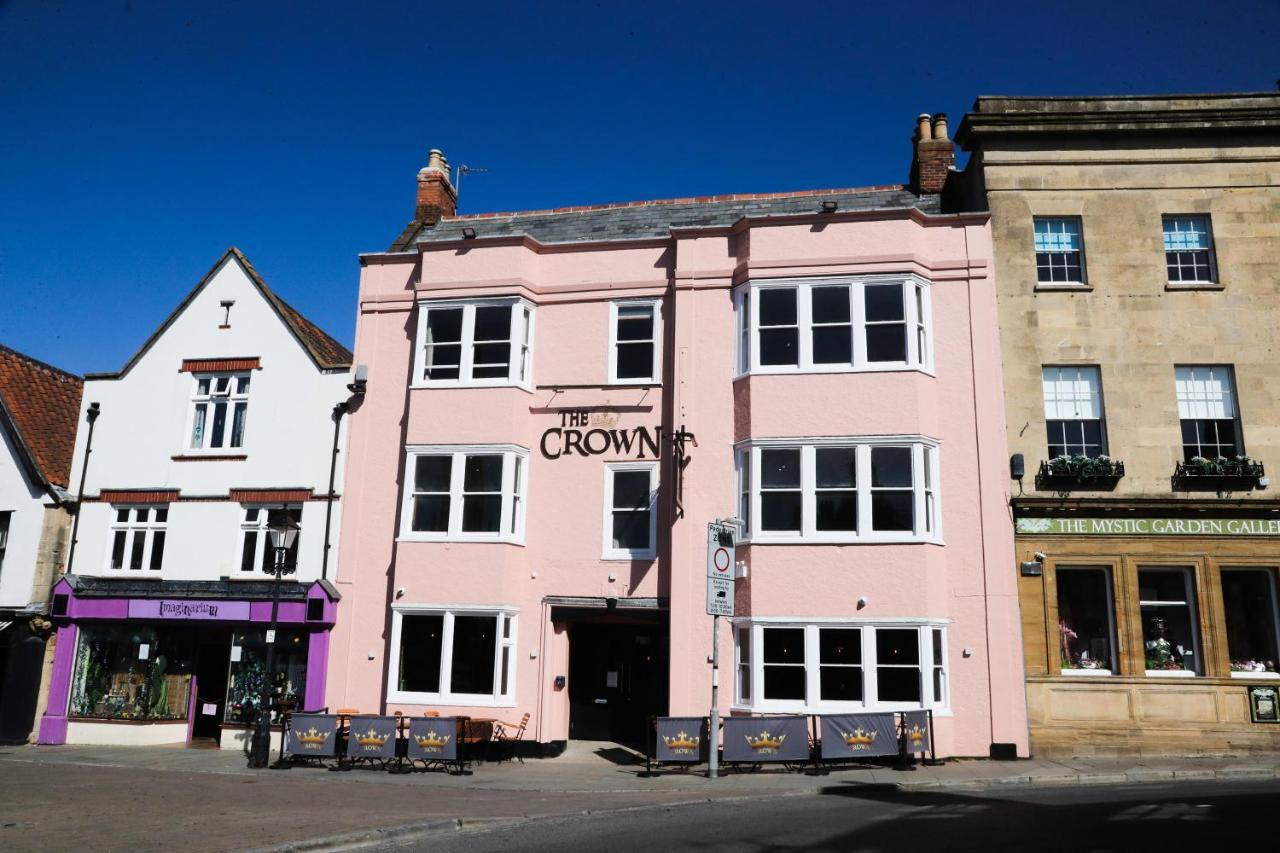 The Crown Hotel Glastonbury Bagian luar foto