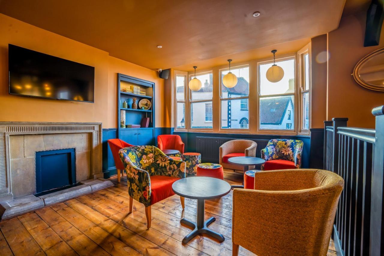 The Crown Hotel Glastonbury Bagian luar foto
